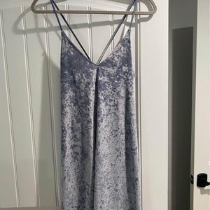 Express Velvet Slip Dress